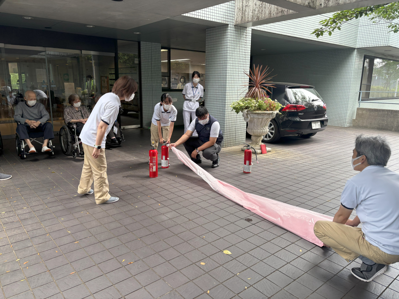 自衛消防訓練の実施