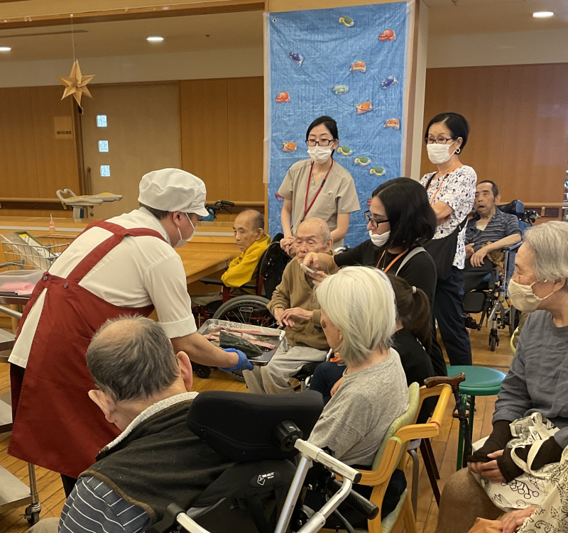🐟今日はブリが主役！解体ショーで大盛り上がり！