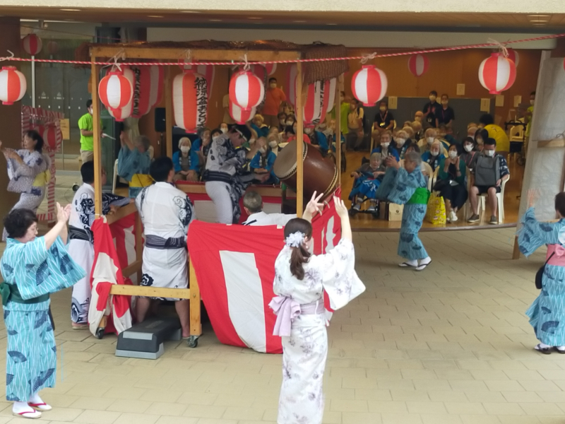 猛暑を忘れるひととき──納涼祭🥁笑顔満開
