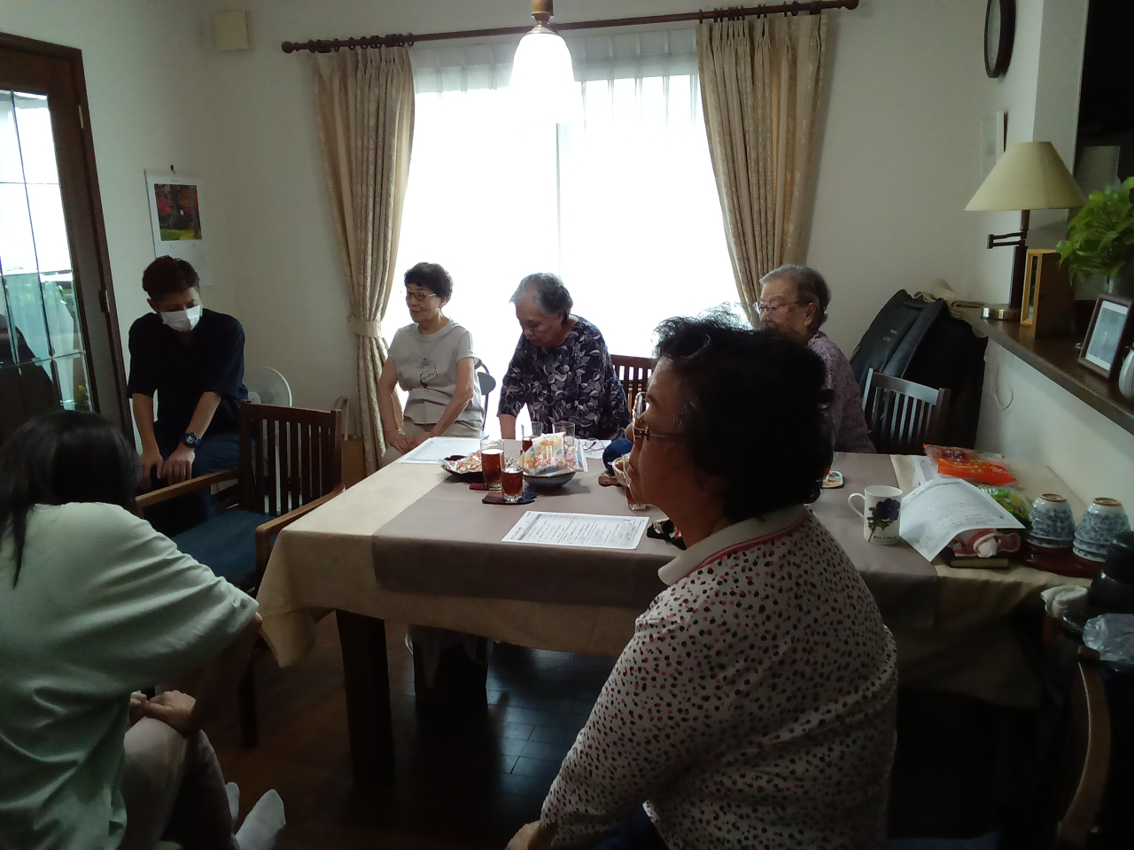 町トレきんもくせいの体力測定会を行いました