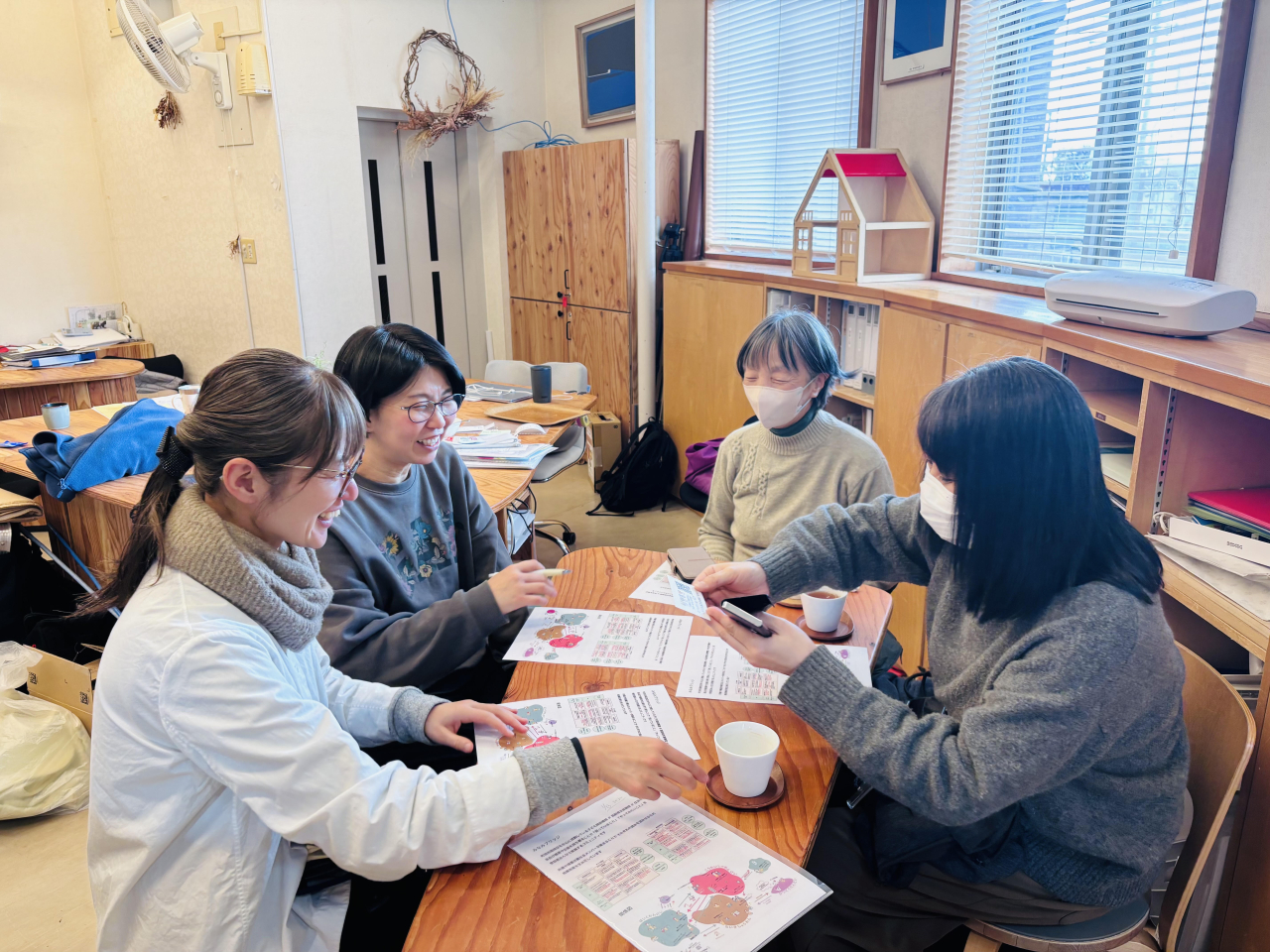 "ミシン"を起点に多世代交流ができる「ストリートミシン」について打ち合わせを行いました!!