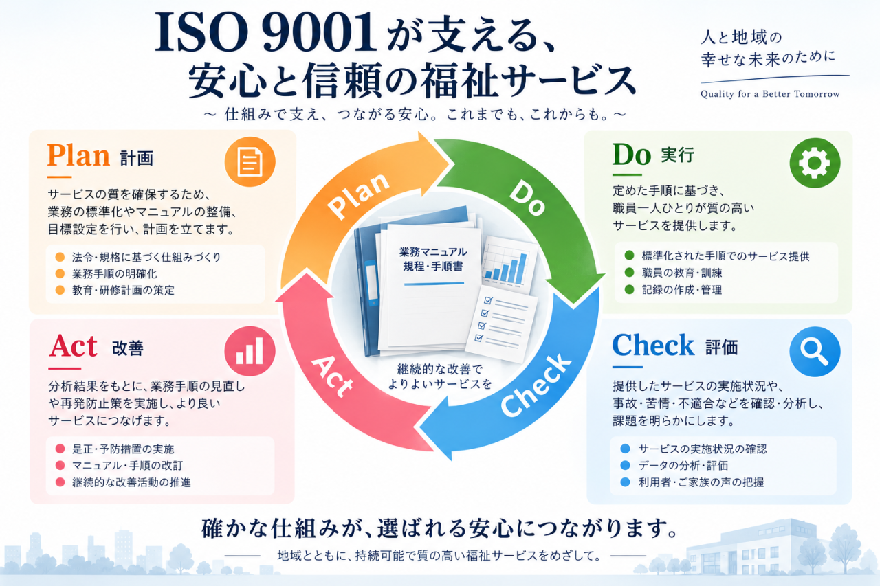 ISO 9001認証取得から25年 ～サービスの品質を「仕組み」で支えてきました～