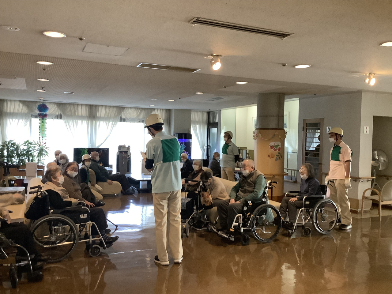 総合防災訓練を行いました